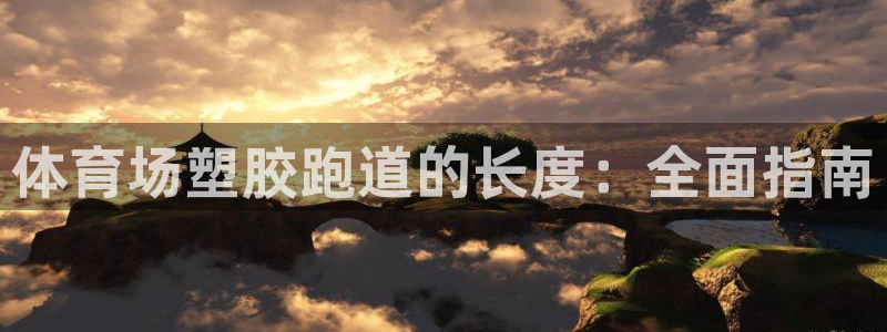谈球吧红包码：体育场塑胶跑道的长度：全面指南
