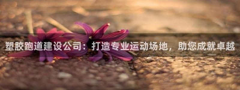 谈球吧：塑胶跑道建设公司：打造专业运动场地，助您成就卓越