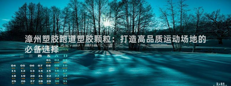 谈球吧体育app下载中心在哪：漳州塑胶跑道塑胶颗粒：打造高品质运动场地的
必备选择