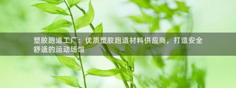 谈球吧体育app下载中心：塑胶跑道工厂：优质塑胶跑道材料供应商，打造安全
舒适的运动场馆