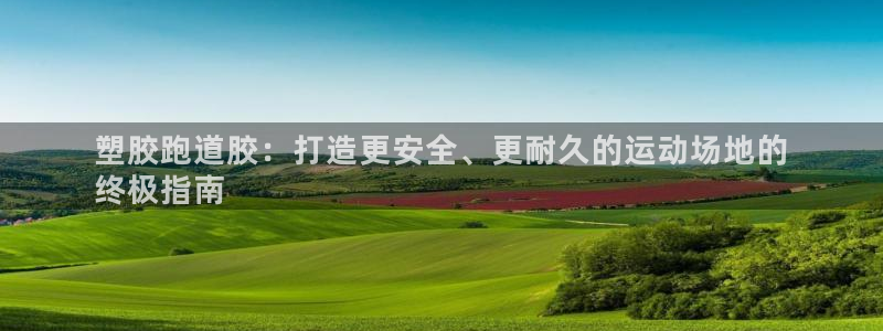 谈球吧官网app：塑胶跑道胶：打造更安全、更耐久的运动场地的
终极指南