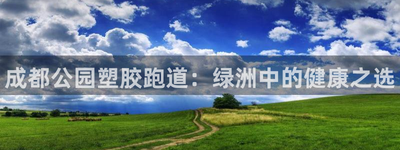谈球吧娱乐app下载官网苹果手机：成都公园塑胶跑道：绿洲中的健康之选