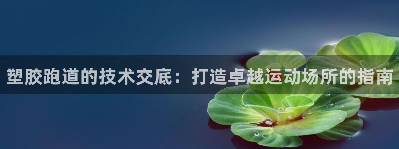 谈球吧平台正规吗可靠吗安全吗：塑胶跑道的技术交底：打造卓越运动场所的指南
