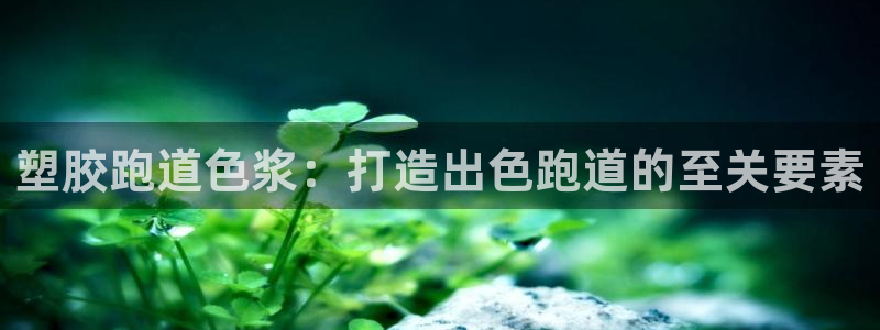 谈球吧论坛：塑胶跑道色浆：打造出色跑道的至关要素
