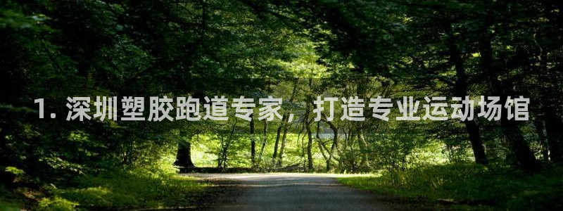 谈球吧电子app：1. 深圳塑胶跑道专家，打造专业运动场馆