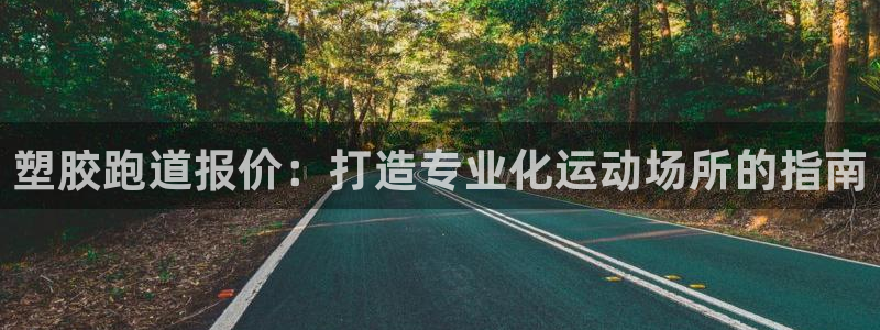谈球吧体育app下载官网：塑胶跑道报价：打造专业化运动场所的指南