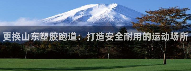 谈球吧：更换山东塑胶跑道：打造安全耐用的运动场所