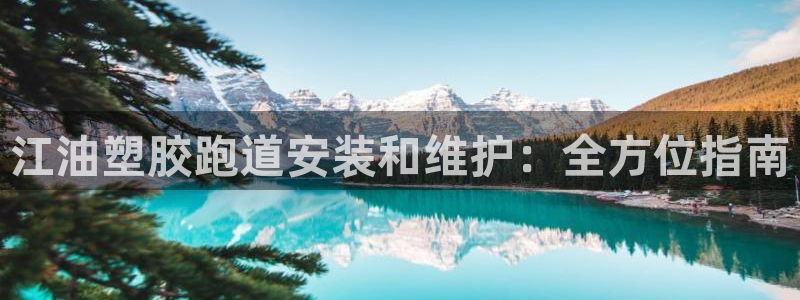 谈球吧网页版在线入口：江油塑胶跑道安装和维护：全方位指南