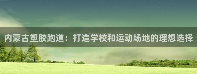 谈球吧官网入口：内蒙古塑胶跑道：打造学校和运动场地的理想选择