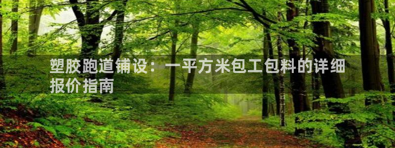 谈球吧app赛事分析报告怎么做：塑胶跑道铺设：一平方